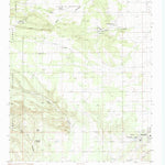 United States Geological Survey Punta De Agua, NM (1986, 24000-Scale) digital map