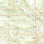 United States Geological Survey Punta De Agua, NM (1986, 24000-Scale) digital map
