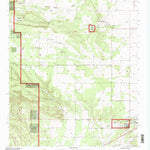 United States Geological Survey Punta De Agua, NM (1995, 24000-Scale) digital map