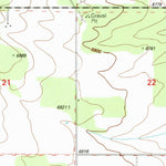 United States Geological Survey Punta De Agua, NM (1995, 24000-Scale) digital map