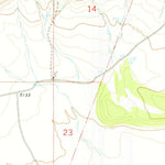 United States Geological Survey Punta Del Chorro, NM (1972, 24000-Scale) digital map