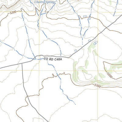 United States Geological Survey Punta Del Chorro, NM (2023, 24000-Scale) digital map