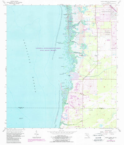 United States Geological Survey Punta Gorda SE, FL (1956, 24000-Scale) digital map