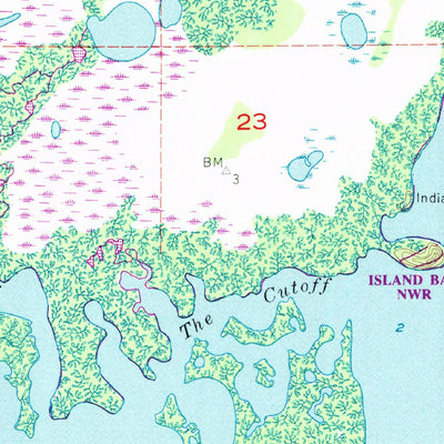 United States Geological Survey Punta Gorda SW, FL (1957, 24000-Scale) digital map