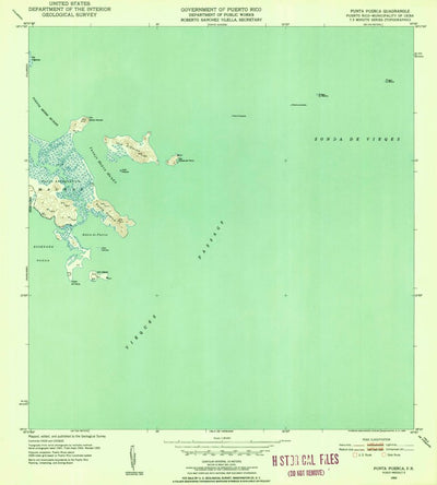 United States Geological Survey Punta Puerca, PR (1952, 30000-Scale) digital map