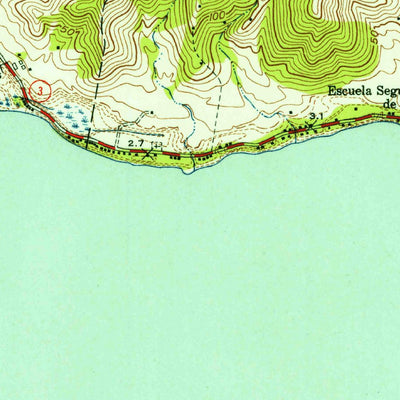 United States Geological Survey Punta Tuna, PR (1952, 30000-Scale) digital map