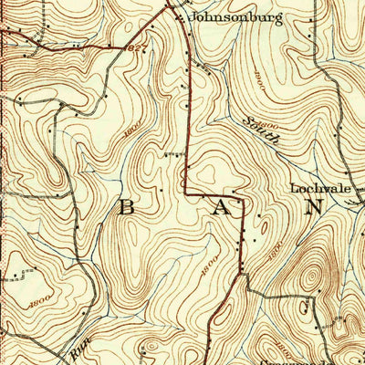 United States Geological Survey Punxsutawney, PA (1942, 62500-Scale) digital map