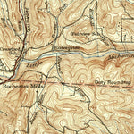 United States Geological Survey Punxsutawney, PA (1942, 62500-Scale) digital map