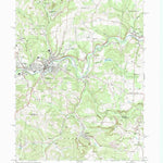 United States Geological Survey Punxsutawney, PA (1968, 24000-Scale) digital map