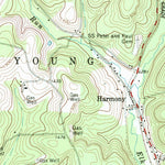 United States Geological Survey Punxsutawney, PA (1968, 24000-Scale) digital map