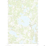 United States Geological Survey Puposky Lake, MN (2022, 24000-Scale) digital map