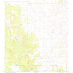 United States Geological Survey Purcell Canyon, AZ (1973, 24000-Scale) digital map