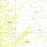 United States Geological Survey Purcell Canyon, AZ (1973, 24000-Scale) digital map