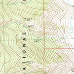 United States Geological Survey Purcell Spring, ID (1987, 24000-Scale) digital map