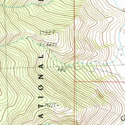 United States Geological Survey Purcell Spring, ID (1987, 24000-Scale) digital map