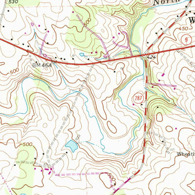 United States Geological Survey Purcellville, VA (1970, 24000-Scale) digital map