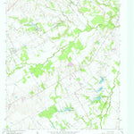 United States Geological Survey Purdon, TX (1965, 24000-Scale) digital map