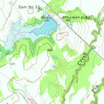 United States Geological Survey Purdon, TX (1965, 24000-Scale) digital map