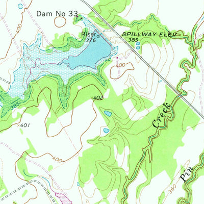 United States Geological Survey Purdon, TX (1965, 24000-Scale) digital map
