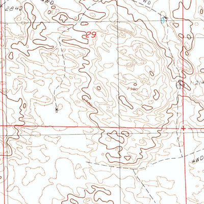 United States Geological Survey Purdum, NE (1986, 24000-Scale) digital map