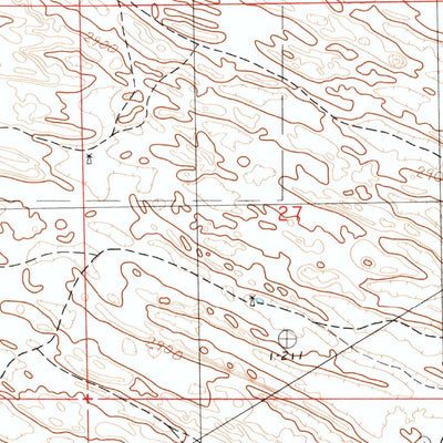 United States Geological Survey Purdum SW, NE (1986, 24000-Scale) digital map