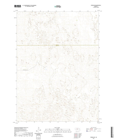 United States Geological Survey Purdum SW, NE (2021, 24000-Scale) digital map