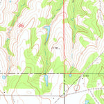 United States Geological Survey Purdy, OK (1974, 24000-Scale) digital map