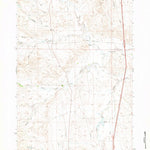 United States Geological Survey Purdy Reservoir, WY (1970, 24000-Scale) digital map