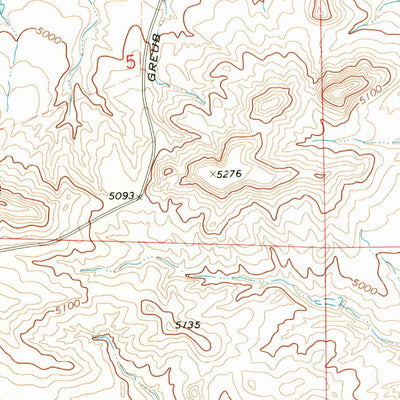 United States Geological Survey Purdy Reservoir, WY (1970, 24000-Scale) digital map
