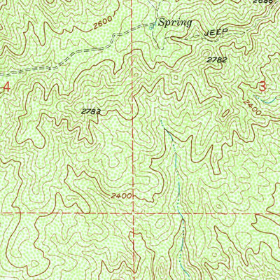United States Geological Survey Purdys Gardens, CA (1958, 24000-Scale) digital map