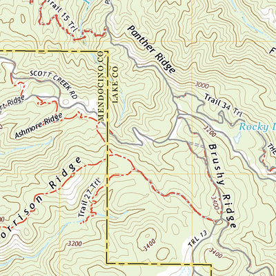 United States Geological Survey Purdys Gardens, CA (2021, 24000-Scale) digital map