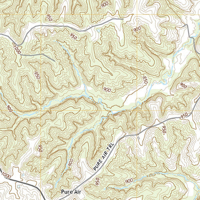 United States Geological Survey Pure Air, MO (2021, 24000-Scale) digital map