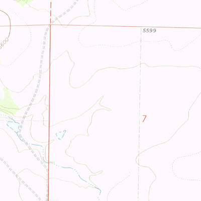 United States Geological Survey Purgatoire Canyon, CO (1971, 24000-Scale) digital map