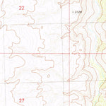 United States Geological Survey Purgatory Canyon, AZ-UT (1979, 24000-Scale) digital map