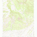 United States Geological Survey Purgatory Canyon, NM-CO (1963, 24000-Scale) digital map