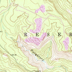 United States Geological Survey Purgatory Canyon, NM-CO (1963, 24000-Scale) digital map