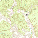 United States Geological Survey Purgatory Canyon, NM-CO (1963, 24000-Scale) digital map