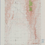 United States Geological Survey Purgatory Peak, NV (1990, 24000-Scale) digital map