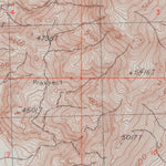 United States Geological Survey Purgatory Peak, NV (1990, 24000-Scale) digital map