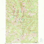 United States Geological Survey Purgatory Saddle, ID (1990, 24000-Scale) digital map