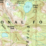 United States Geological Survey Purgatory Saddle, ID (1990, 24000-Scale) digital map