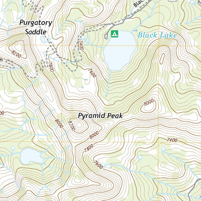 United States Geological Survey Purgatory Saddle, ID (2020, 24000-Scale) digital map