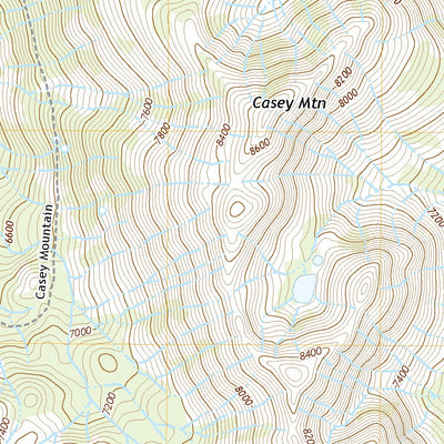 United States Geological Survey Purgatory Saddle, ID (2020, 24000-Scale) digital map