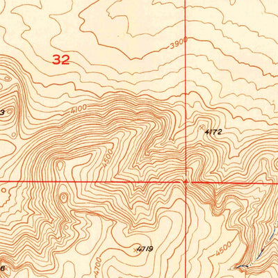 United States Geological Survey Purjue Canyon, ID (1948, 24000-Scale) digital map