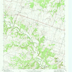 United States Geological Survey Purmela, TX (1957, 24000-Scale) digital map