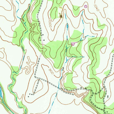 United States Geological Survey Purmela, TX (1957, 24000-Scale) digital map