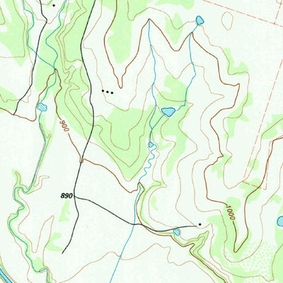 United States Geological Survey Purmela, TX (1995, 24000-Scale) digital map