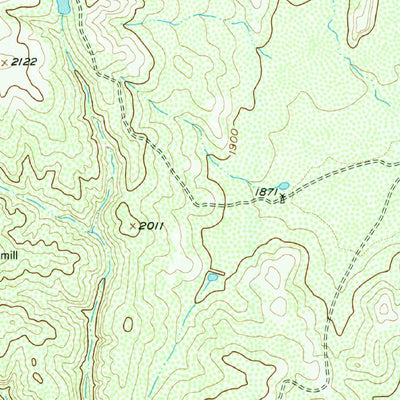United States Geological Survey Pursley House, TX (1958, 24000-Scale) digital map