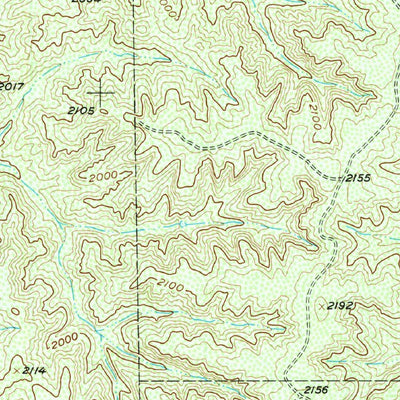 United States Geological Survey Pursley House, TX (1958, 24000-Scale) digital map