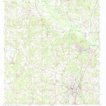 United States Geological Survey Purvis, MS (1964, 24000-Scale) digital map